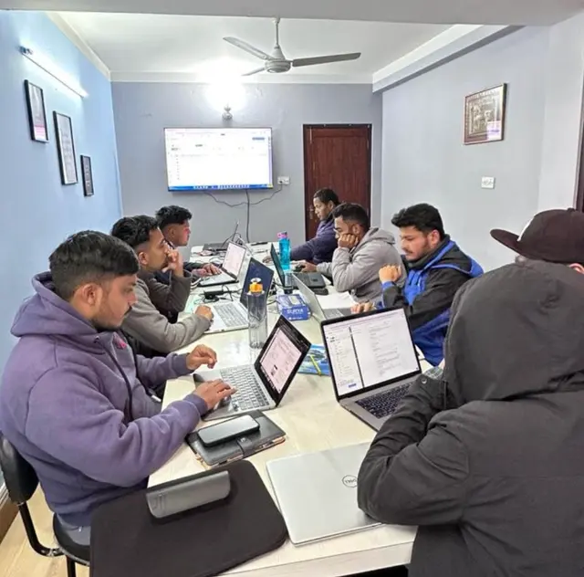 Students building a CI/CD pipeline